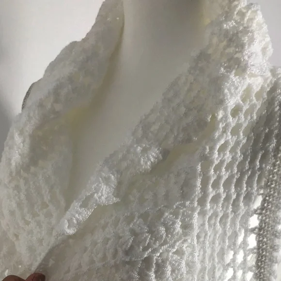 Top white crochet - Picture 9 of 11